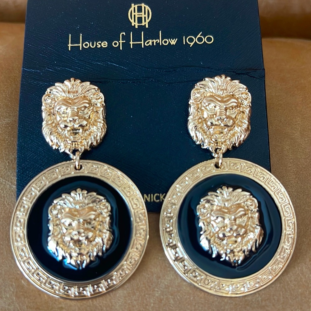 - House Of Harlow 1960 earrings. New
